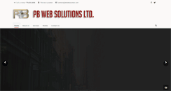 Desktop Screenshot of pbwebsolution.com